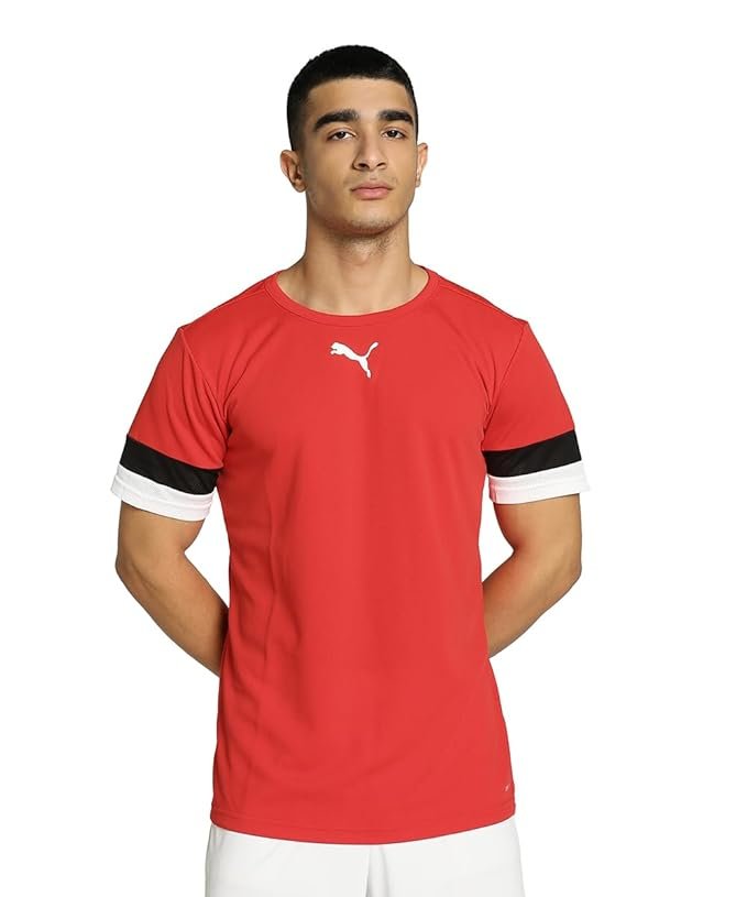 Puma Men DRYCELL Polyester Regular Fit teamRISE Football Jersey - Image 7