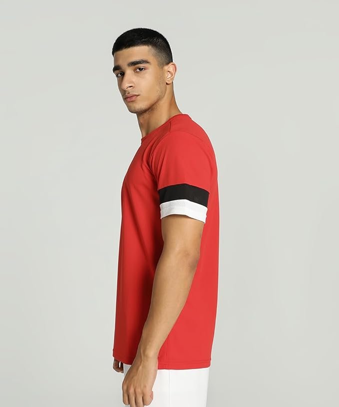 Puma Men DRYCELL Polyester Regular Fit teamRISE Football Jersey - Image 6